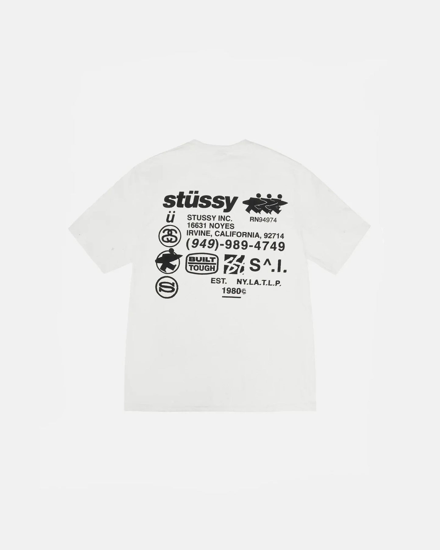 Stussy DNA Tee Pigment Dyed Natrual