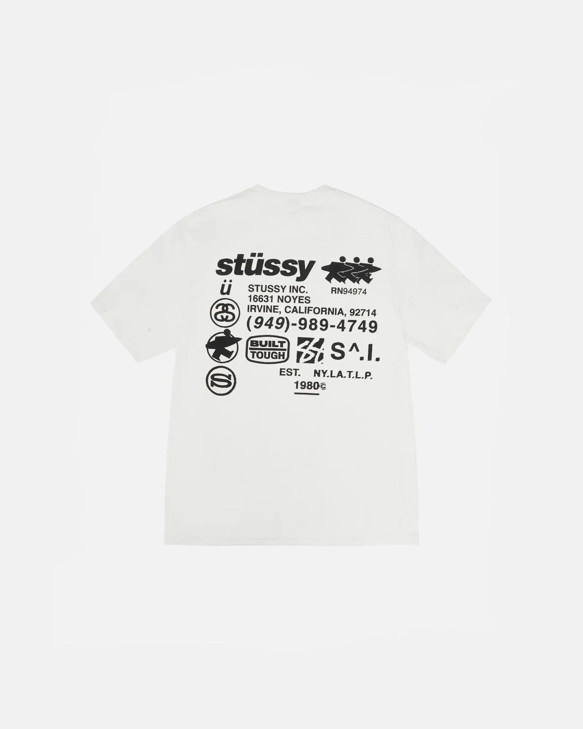 Stussy DNA Tee Pigment Dyed Natrual