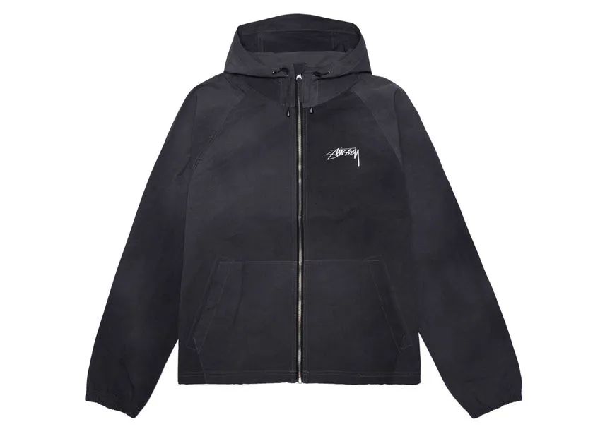 Stussy Beach Shell Wave Dye Black