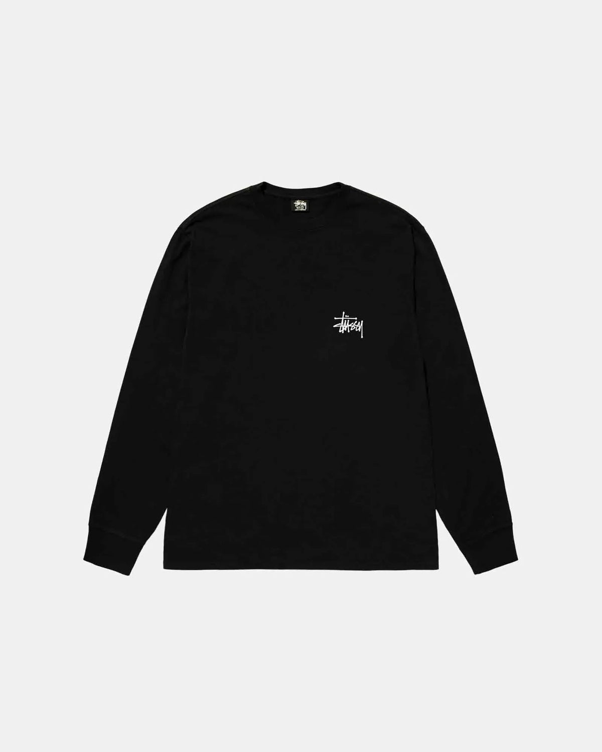 STUSSY BASIC STÜSSY LS TEE BLACK