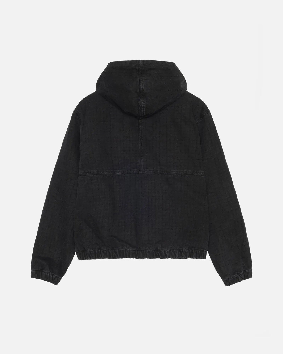 Stussy Work Jacket Canvas Needle Punch Black