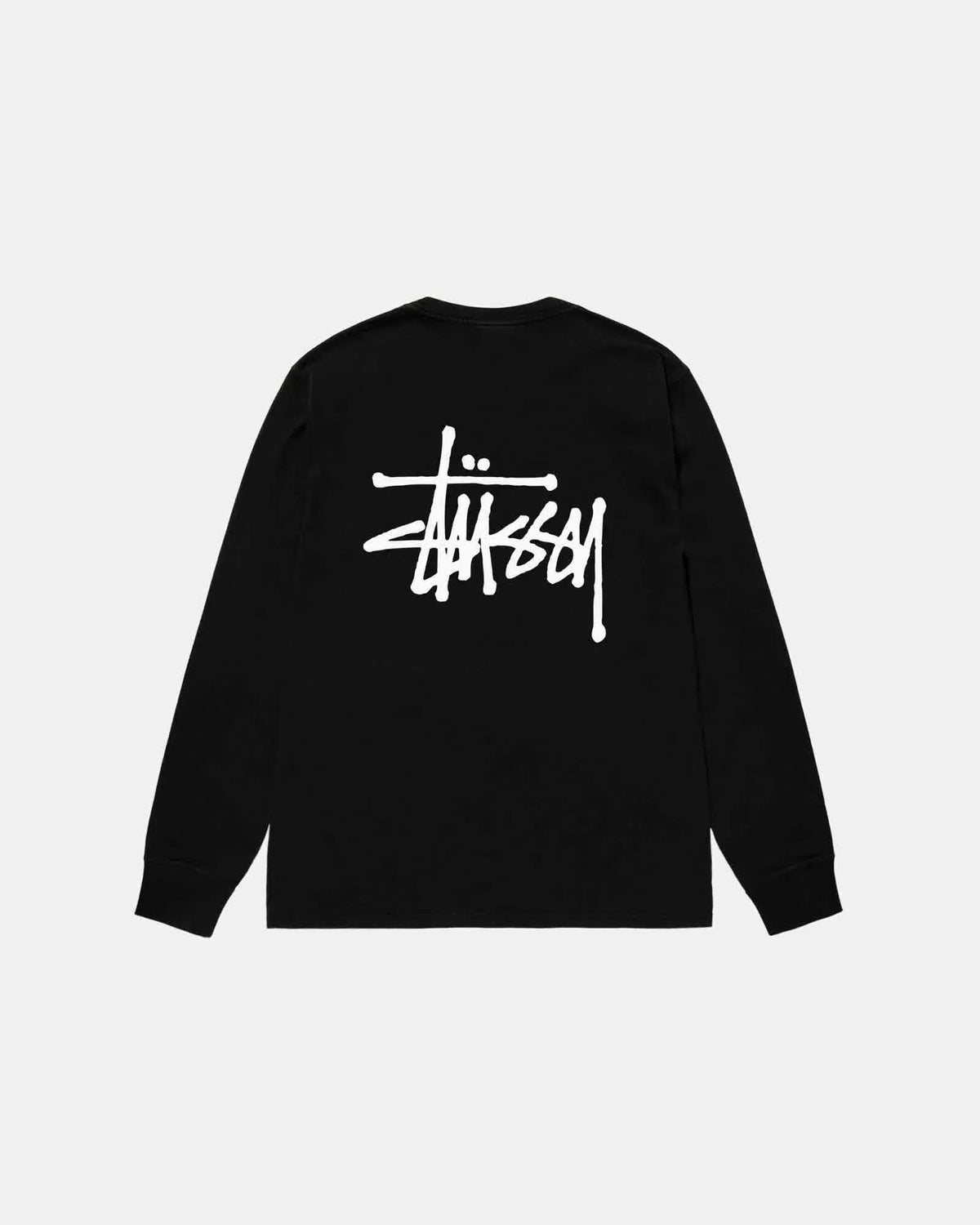 STUSSY BASIC STÜSSY LS TEE BLACK
