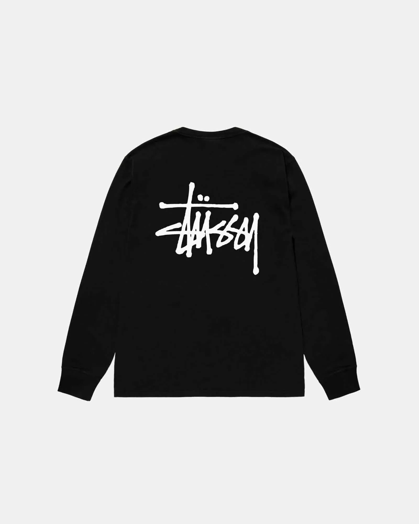 STUSSY BASIC STÜSSY LS TEE BLACK