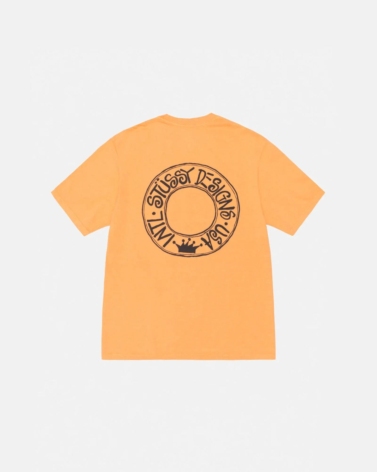 Stussy Buana Tee Pigment Dyed Yellow