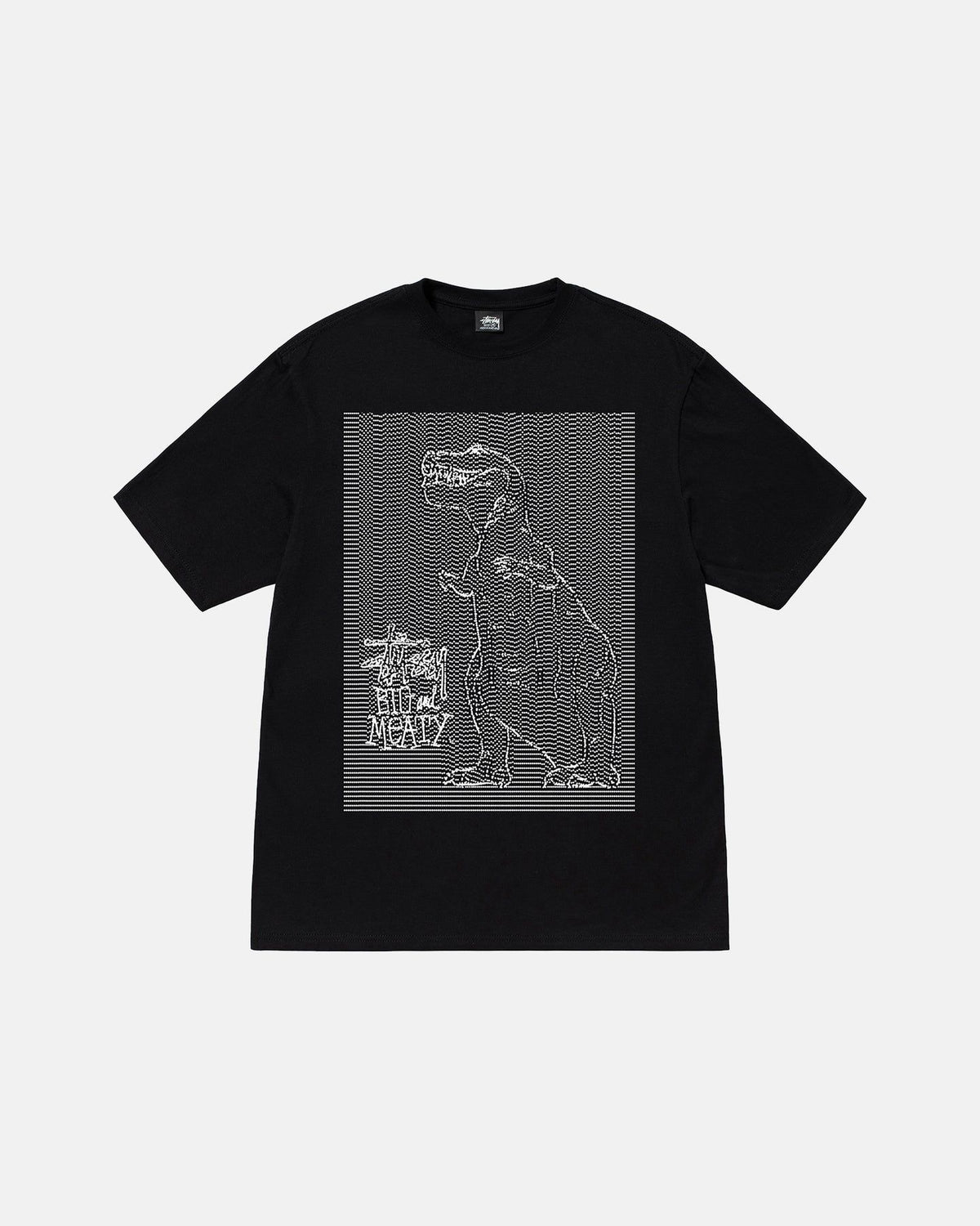 DOTS & LOOPS TEE BLACK