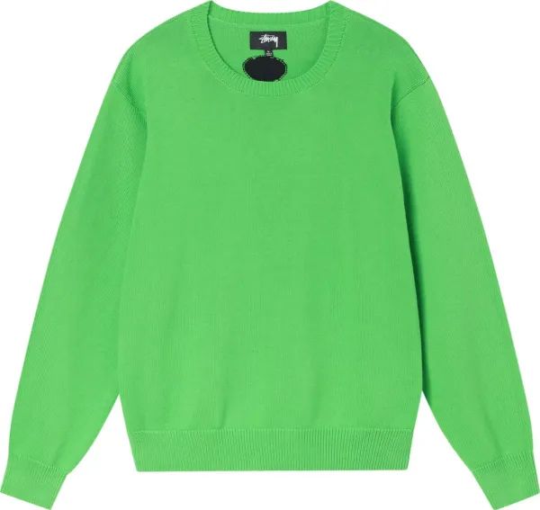 Stussy Bent Crown Sweater ‘Lime’