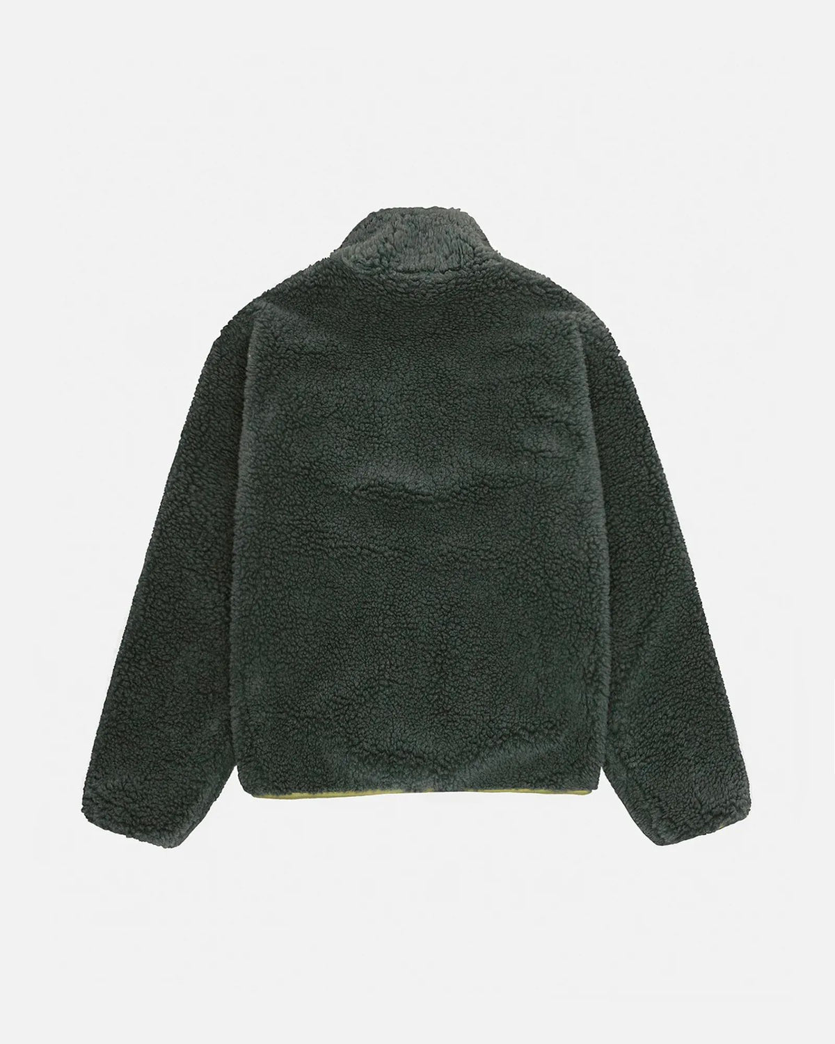 Stussy Sherpa Reversible Jacket Dark Green
