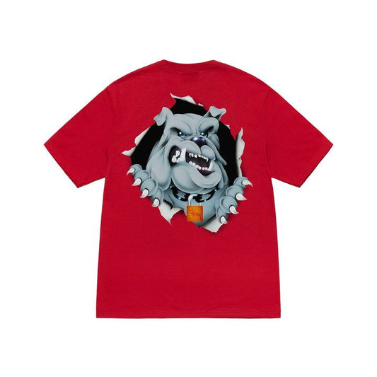 BULLDOG RIPPER TEE RED