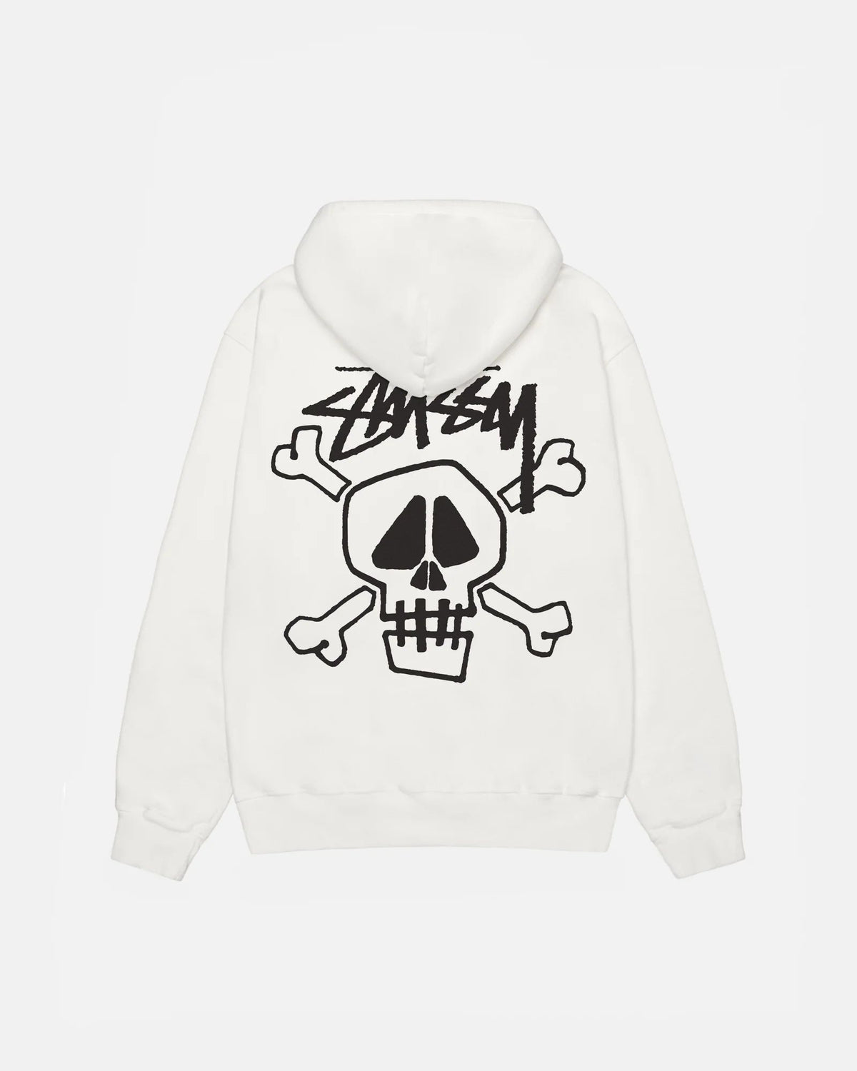 SKULL & BONES HOODIE PIGMENT DYED
