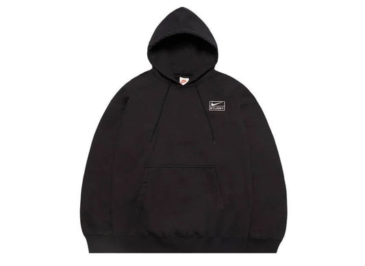 Stussy × Nike NRG Washed Hoodie Black