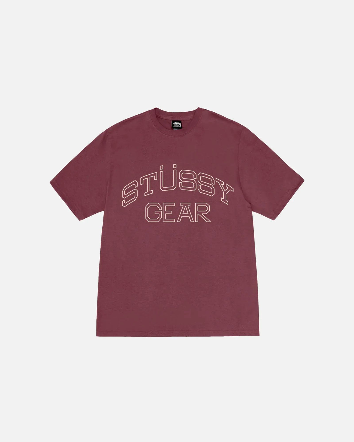 Stussy Gear Tee Oxblood