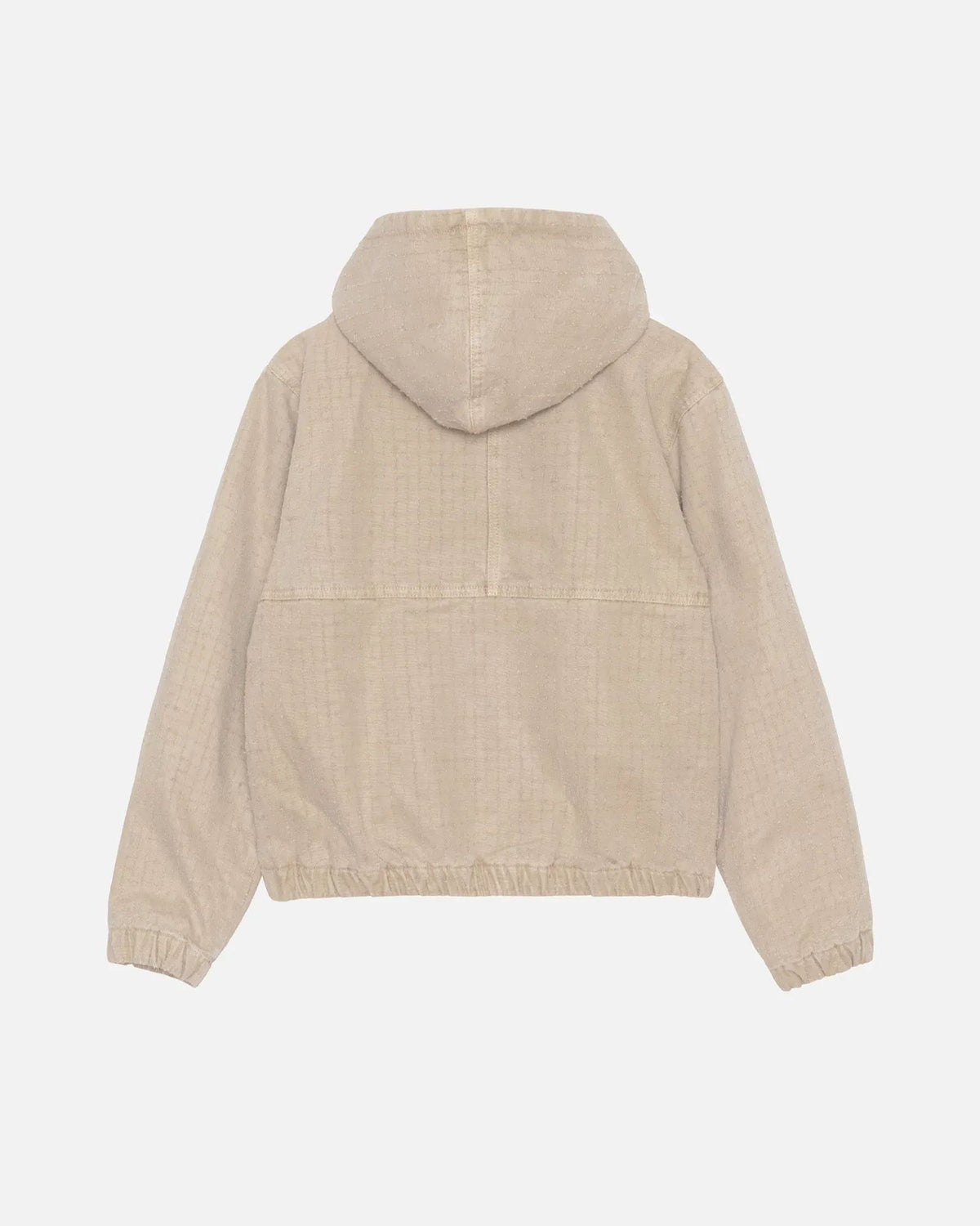Stussy Work Jacket Canvas Needle Punch Khaki