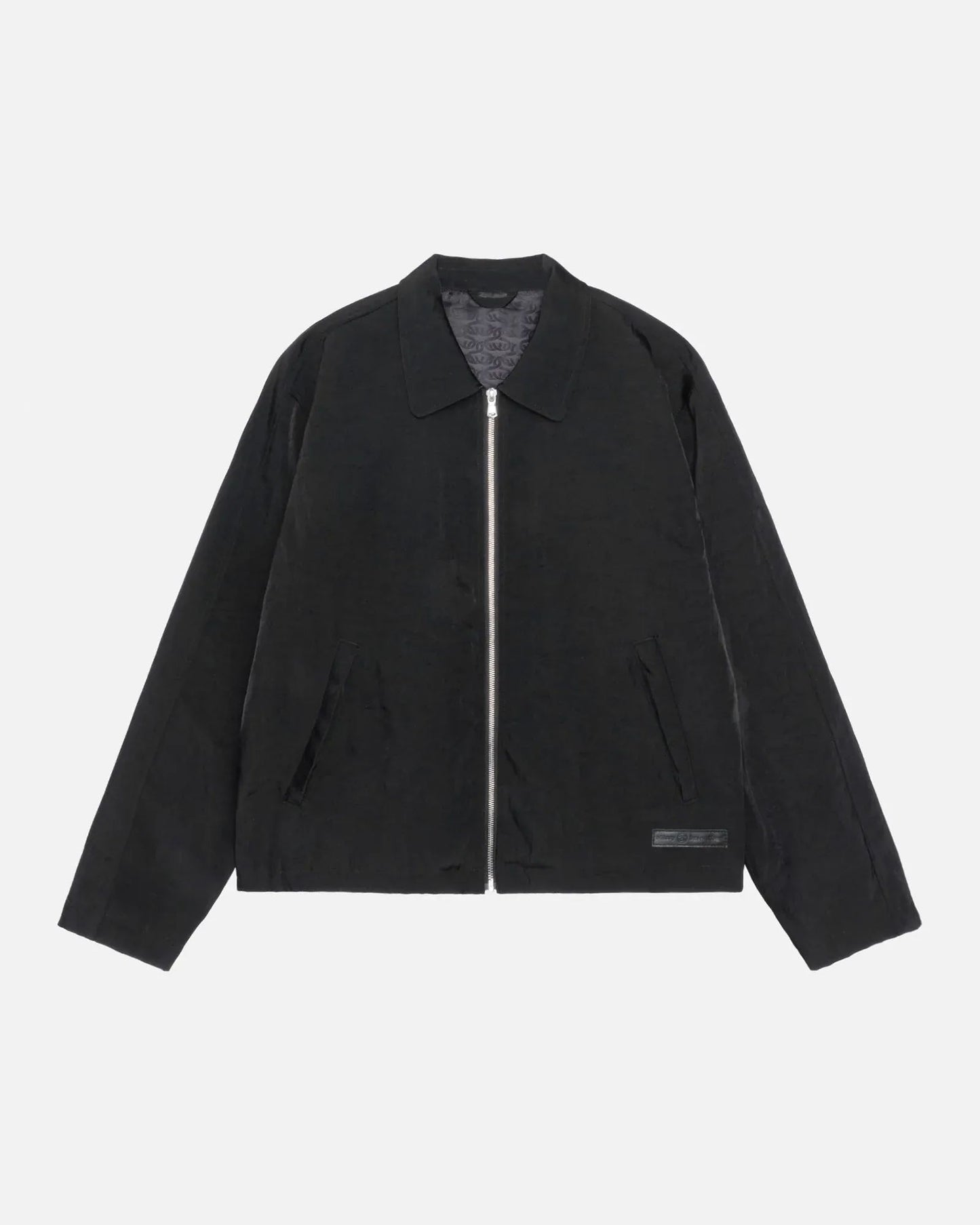 Stussy ss Link Nylon Club Jacket Black