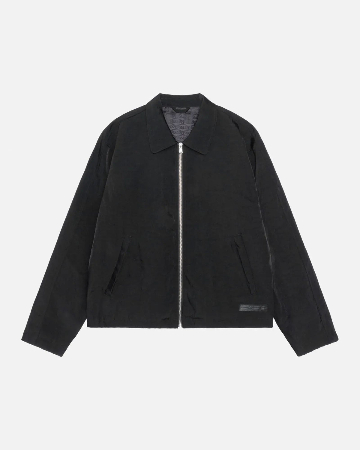 Stussy ss Link Nylon Club Jacket Black